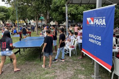 notícia: 'Espaços Abertos' celebra os 409 anos de Belém com lazer e alegria para as famílias