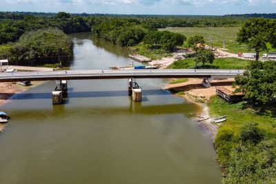 notícia: Ponte Alto Acará facilita acesso a serviços e fortalece desenvolvimento econômico da região do Capim