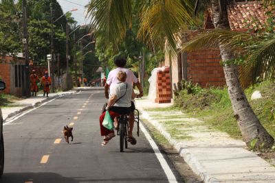 notícia: Estado avança para mais de 65 km em obras de asfalto nos distritos de Icoaraci, Outeiro e Mosqueiro