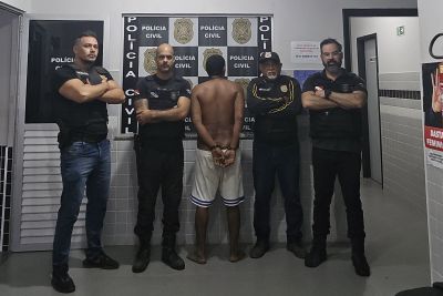 notícia: Suspeito de homicídio é preso em Salvaterra