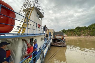 notícia: Equipe da Base Fluvial Integrada Candiru apreende carga sem nota fiscal