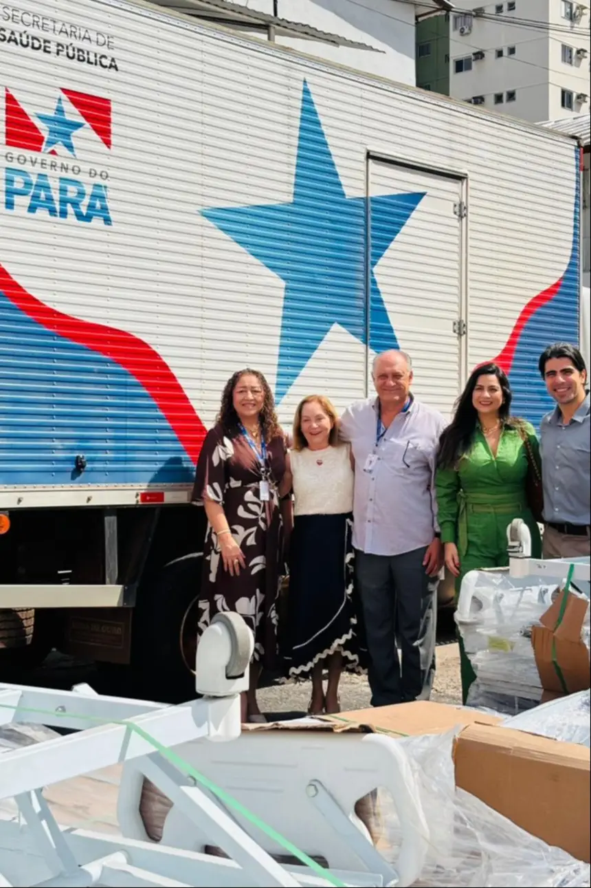 Hospital Ophir Loyla recebendo da Secretaria de Saúde do Pará 19 leitos para a  nova ala da UAI