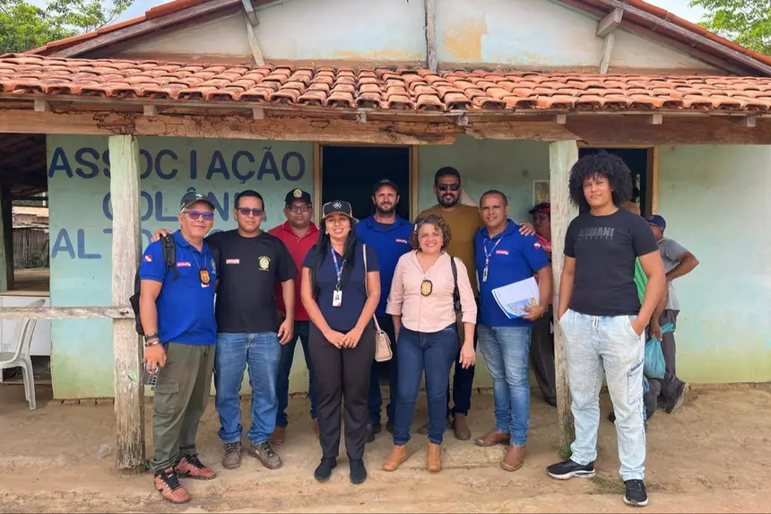 Equipe da Adepará em Dom Eliseu