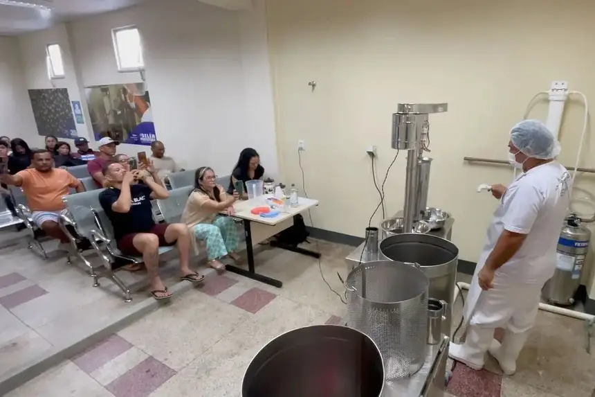 Uma das capacitações realizadas em 2025 na Casa do Açaí em parceria com a Sedap