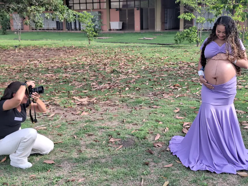 Geisa foi a responsável pelo ensaio fotográfico