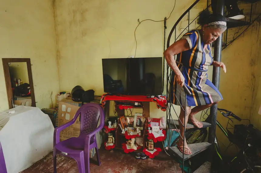 Beneficiários Programa Sua Casa/Personagem Felicia Nascimento Almeida <div class='credito_fotos'>Foto: Bruno Cecim / Ag. Pará &nbsp;&nbsp;|&nbsp;&nbsp; <a href='/midias/2026/originais/20260123092809-GF00026122-F00486505.jpg' download><i class='fa-solid fa-download'></i> Download</a></div>