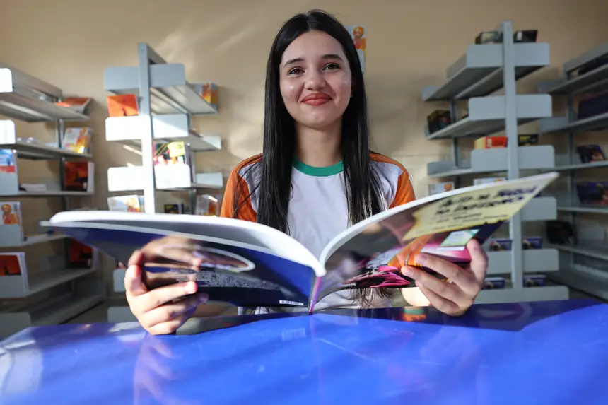 Soffia Sousa Alves, 15 anos, estudante da 1° série do ensino médio