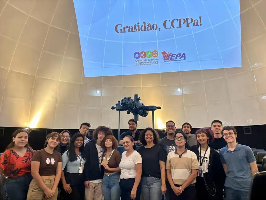 Estagiários e servidores do CCPPA durante o Seminário de Socialização dos Relatórios de Atividades. 