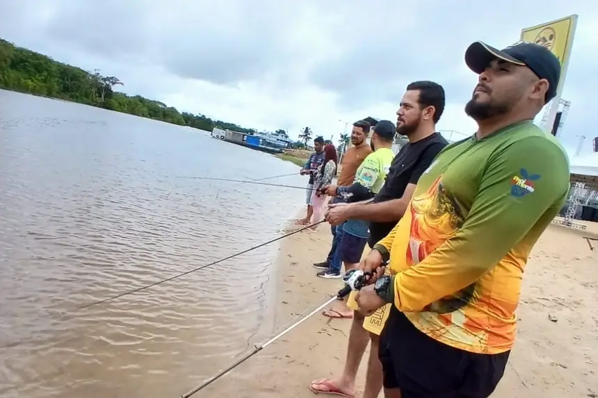 Condutores de pesca esportiva em Vitória do Xingu
