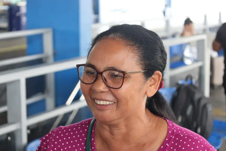 Marlene Augusta: "Fico tranquila sabendo que a Artran está aqui no terminal"