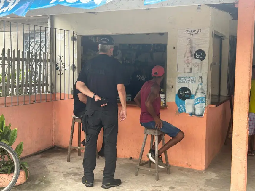 Fiscalização da equipe da DPA em Mosqueiro