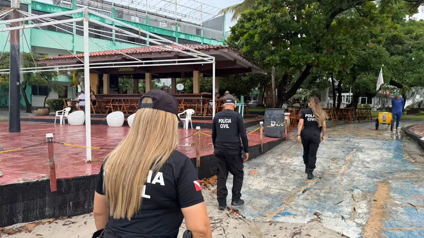 Fiscalização da equipe da DPA em Salinópolis