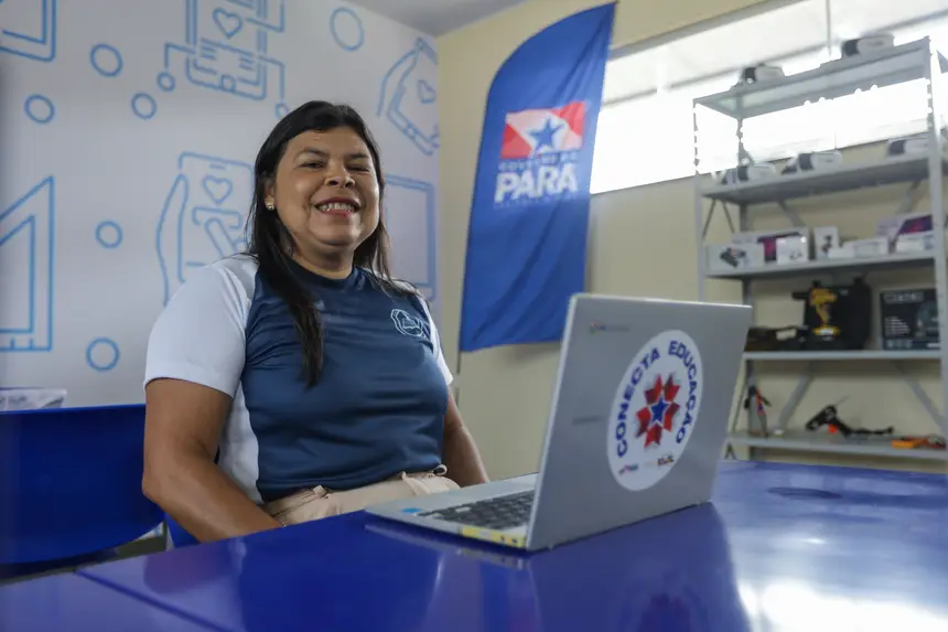Rosália Soares, diretora da Escola Fabio Luz