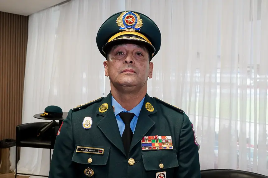 Coronel PM Sérgio Neves, comandante geral da Polícia Militar