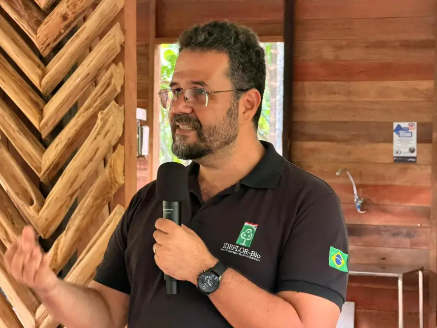 Júlio Meyer - gerente da Região Administrativa de Belém do Ideflor-Bio