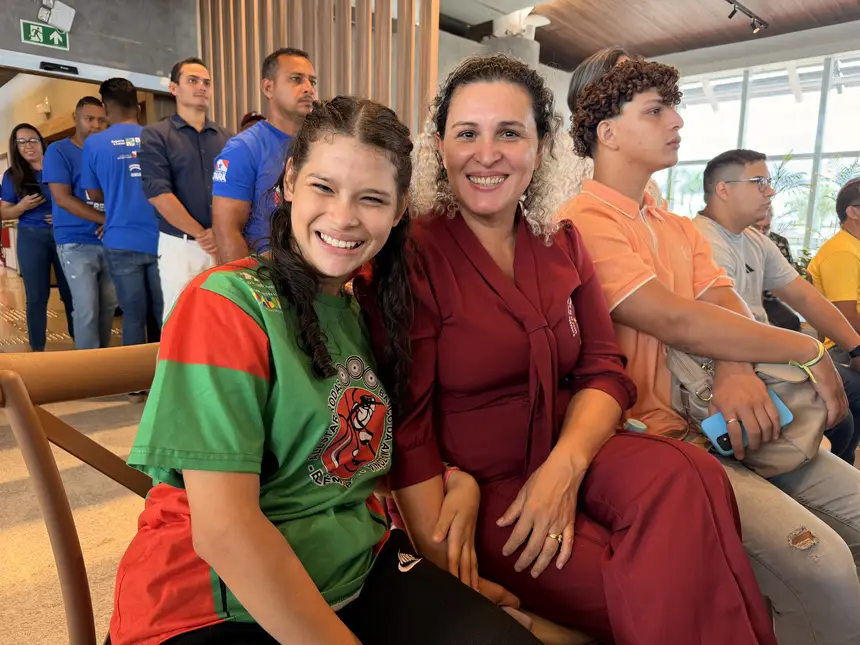 Janete Braga, mãe da atleta paralímpica Janete Braga. 