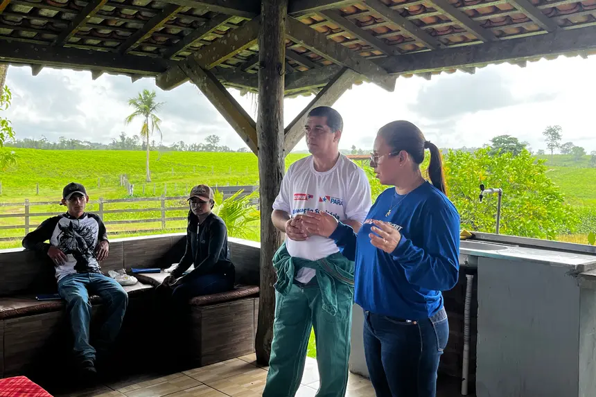 Cleane Pessoa e Joylson Canto foram os instrutores do curso 