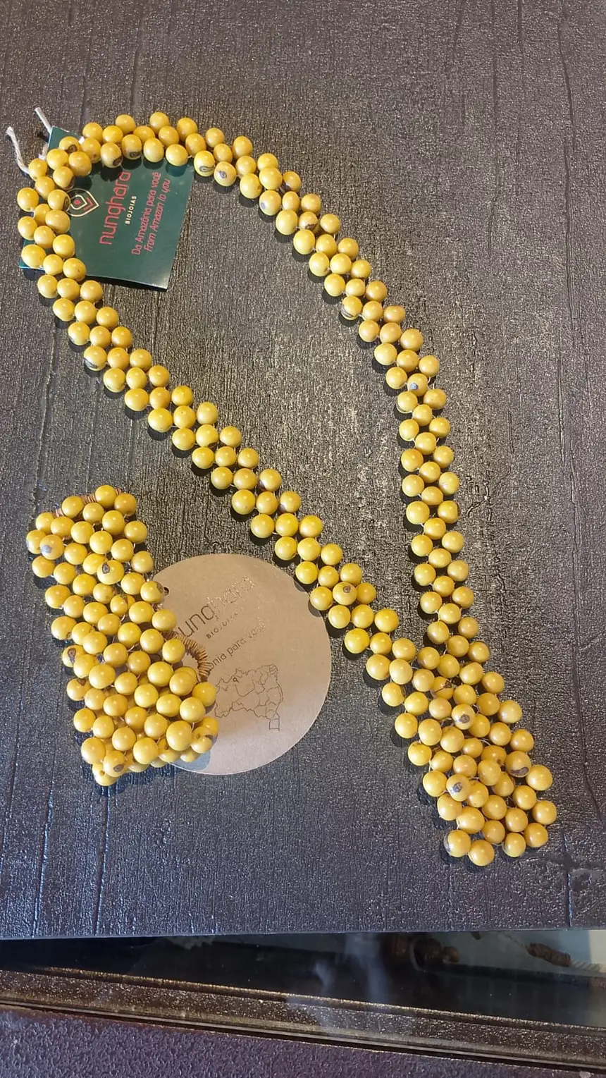 Biojoias coletivo Nunghara, de Santarém