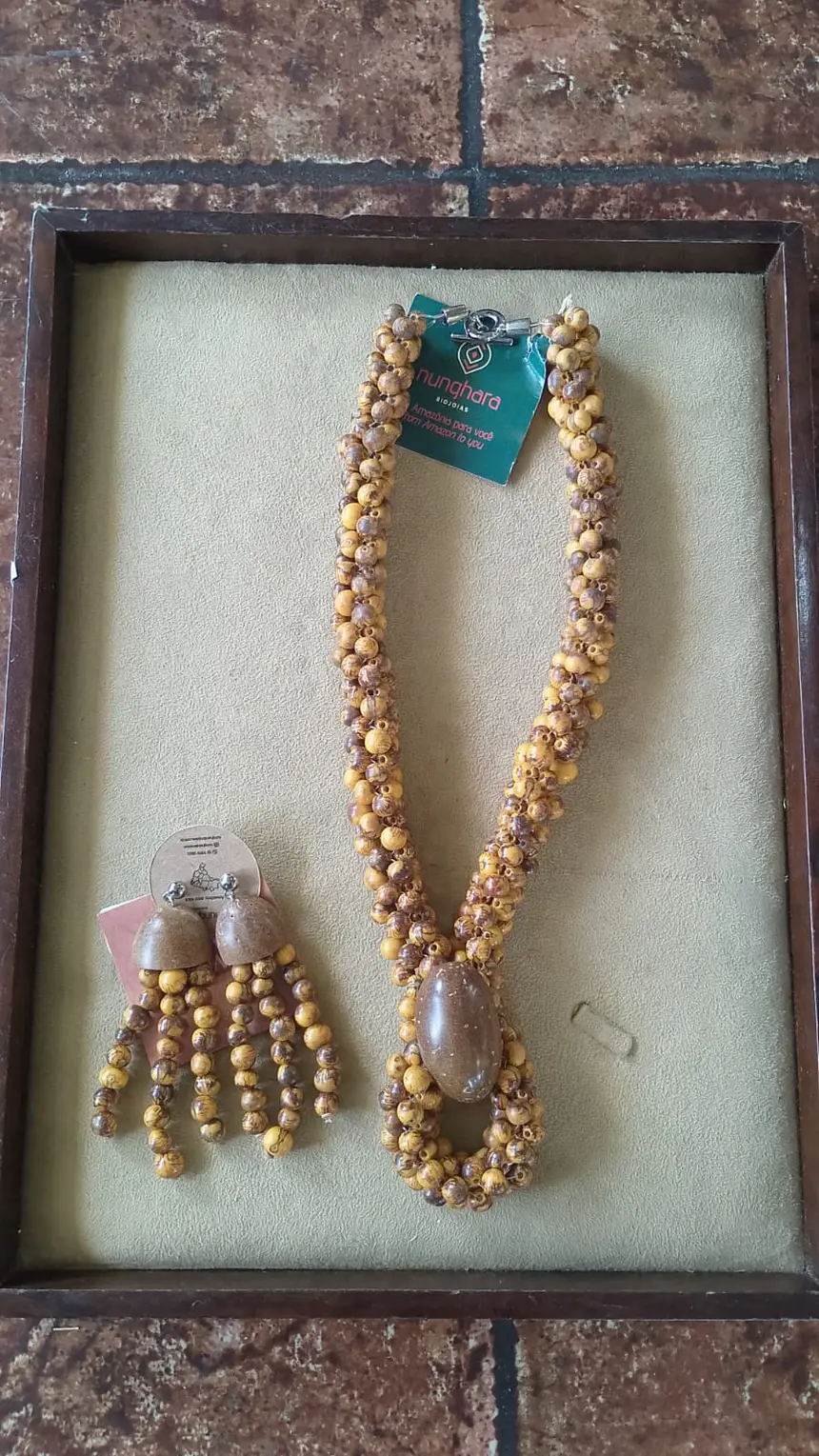 Biojoias coletivo Nunghara, de Santarém