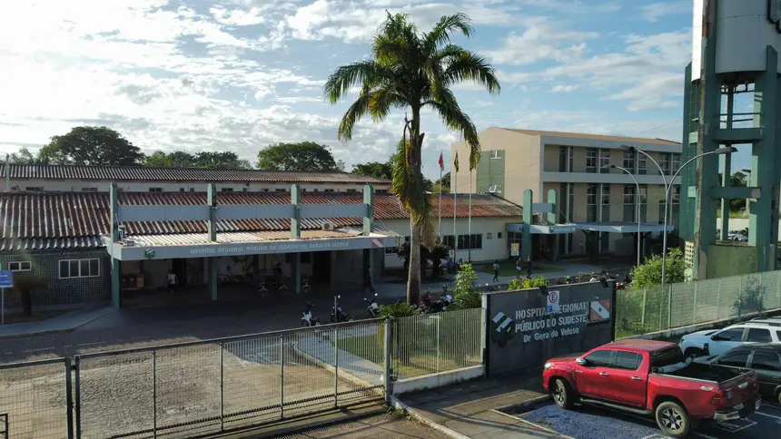 Fachada do Hospital Regional Público do Sudeste (HRPS)