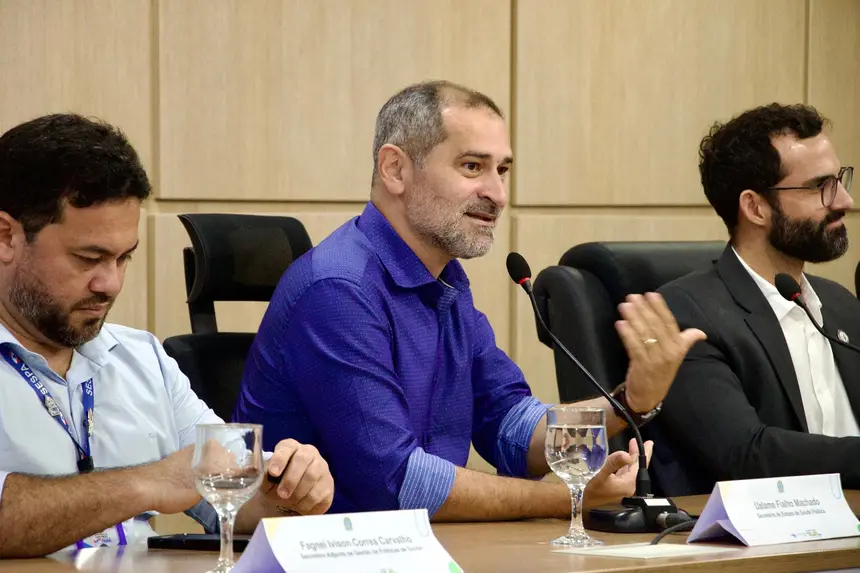 Foto: Jamila Canhedo / Ascom Sespa Secretário de Saúde Pública, Ualame Machado