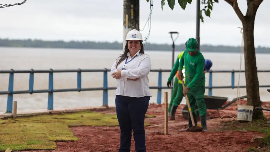 Thais Ribeiro, engenheira SEOP <div class='credito_fotos'>Foto: Bruno Cruz / Ag. Pará &nbsp;&nbsp;|&nbsp;&nbsp; <a href='/midias/2026/originais/20260304120928-GF00026417-F00495135.jpg' download><i class='fa-solid fa-download'></i> Download</a></div>