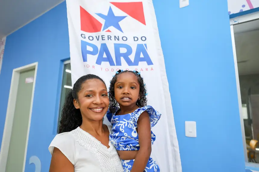 Natalice Castro, mãe da pequena Nicolly, de três anos 