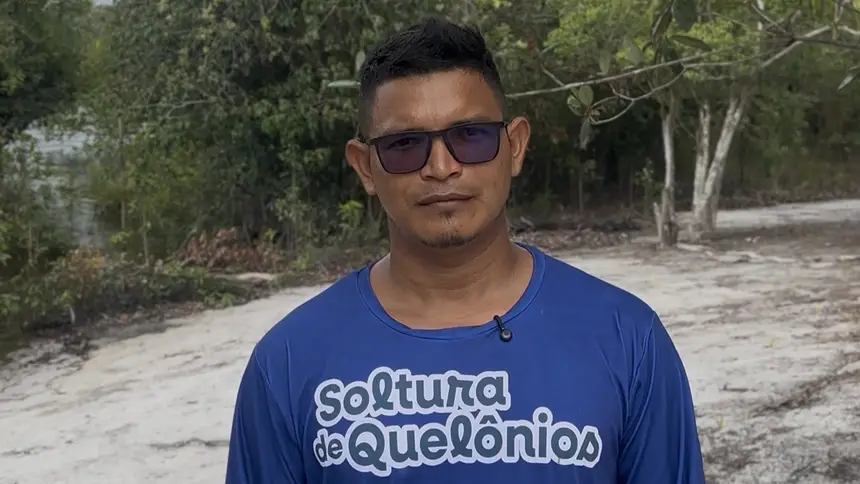 Líder comunitário Irenilson Araújo 