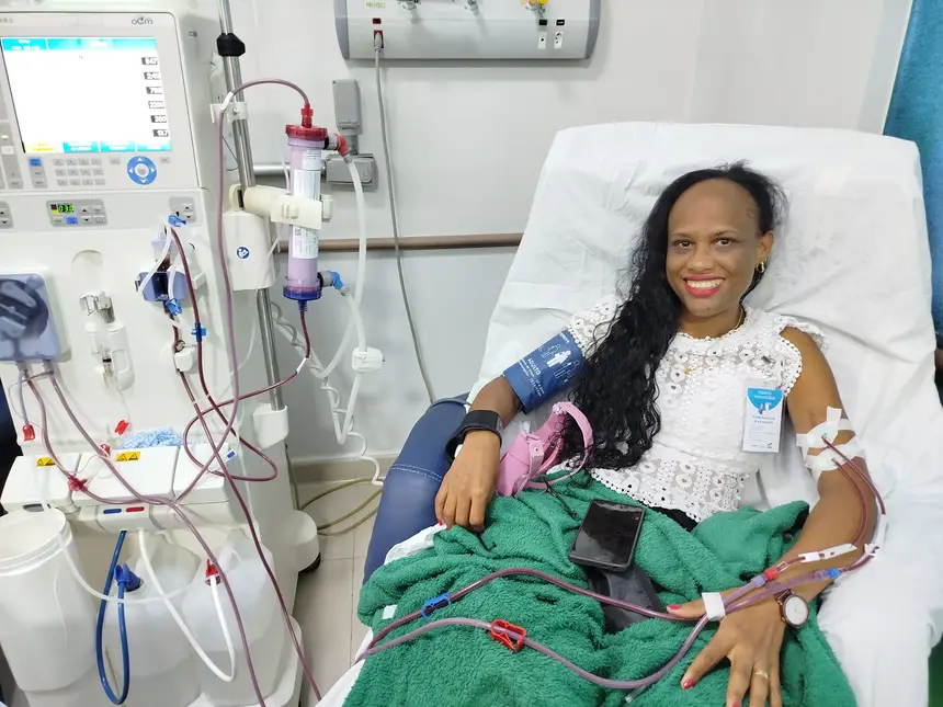 Paciente, Joana Paula: “O atendimento aqui é humanizado. A equipe cuida da gente com atenção, afirma a marabaense.