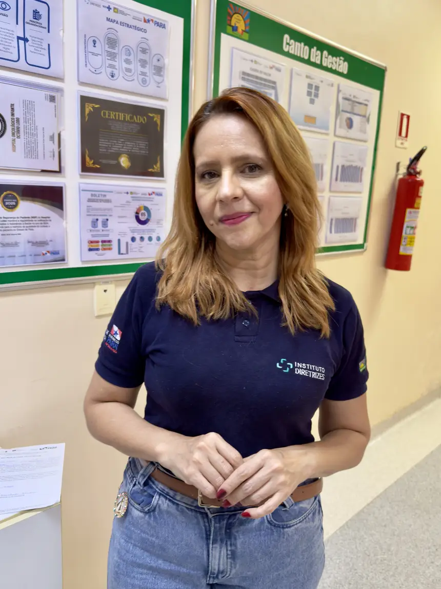 Elizabeth Cabeça, assistente do Escritório de Experiência do Paciente do Hoiol e idealizadora do projeto na unidade