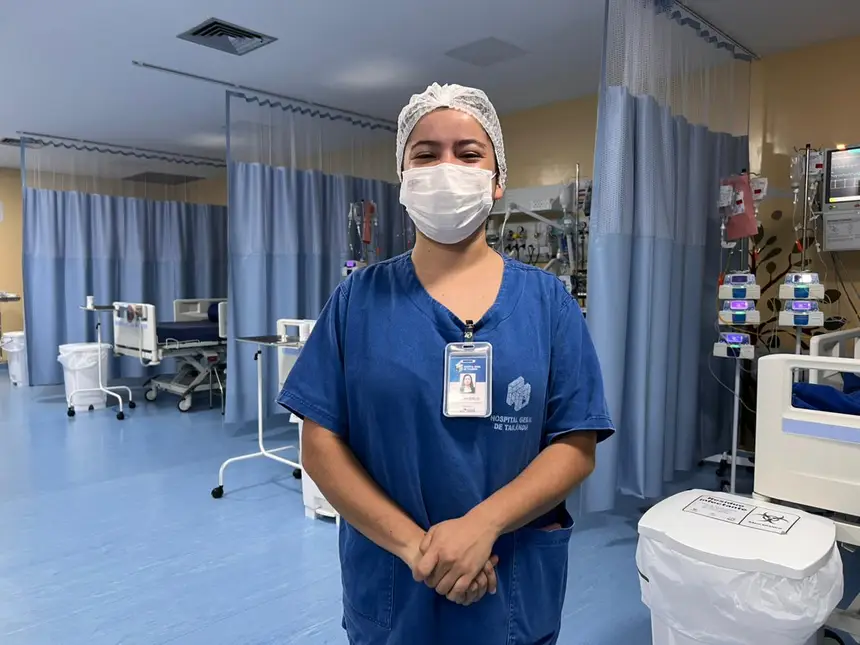 Coordenadora da UTI Adulto do HGT, Elizandra Meireles acompanha e fortalece as estratégias de cuidado e humanização no setor