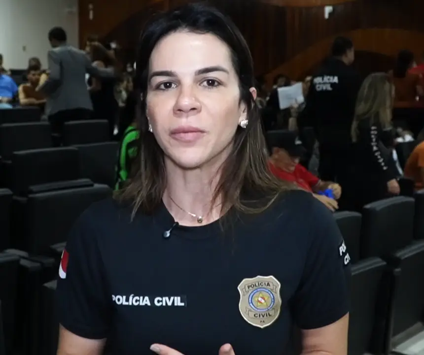 Delegada Fernanda Maués, diretora da delegacia especializada
