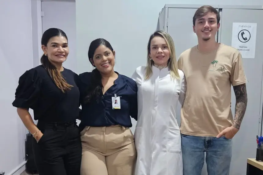 Foto: Divulgação Em Canaã dos Carajás, no sudeste do Pará, a equipe da Farmácia Dispensadora de Medicamentos Especializados