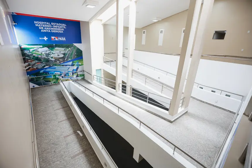 Hospital Estadual Materno-Infantil de Ananindeua Anita Gerosa, entregue em março de 2026