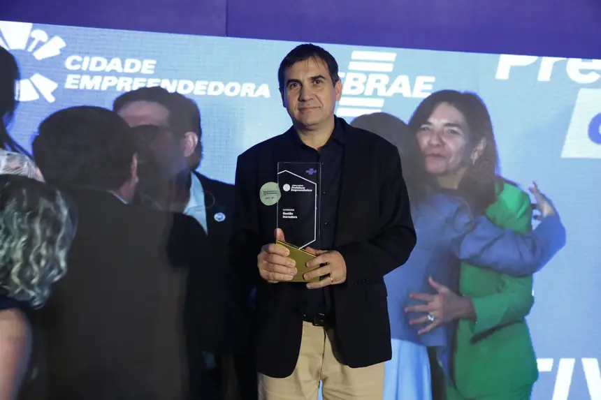 Jorge Trajane, diretor de Ciência, Tecnologia e Inovação, representante da prefeitura de Canaã dos Carajás/Imagem: Sebrae.