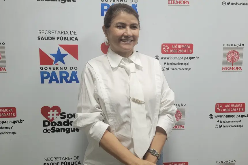 Cida Salgado - Assistente Social da Fundação Hemopa 