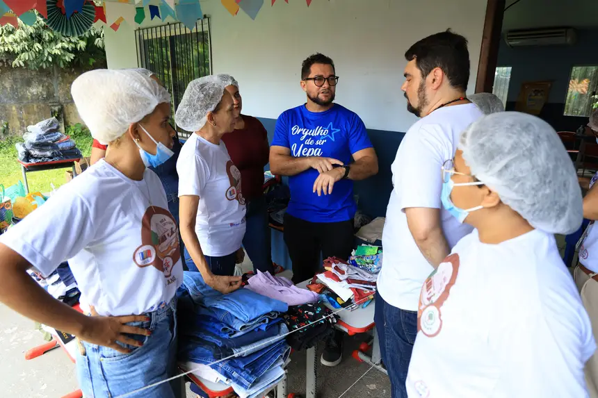 Ação da Proex na comunidade Warao Di Kokiona, realizada em Outeiro, em 2025. 