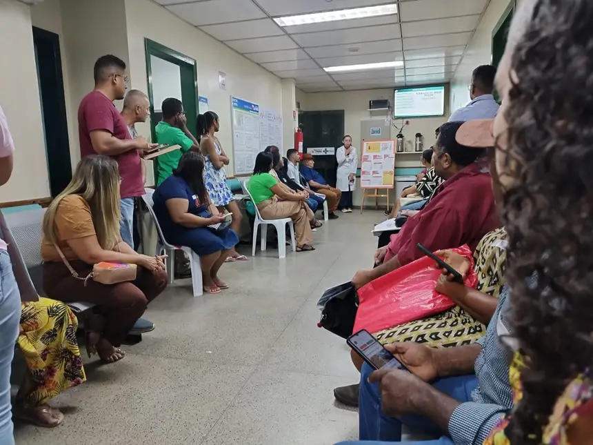 Usuários receberam orientações e conhecimentos sobre a doença