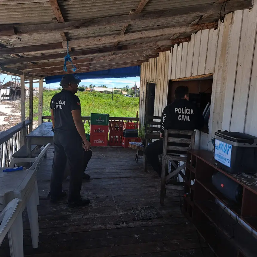 Equipe da DPA em Salinópolis