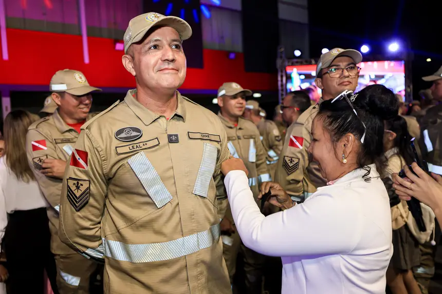 Cerimônia de promoção de 580 militares do Corpo de Bombeiros do Pará, este ano