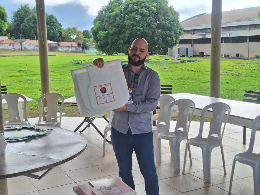 Descarte correto dos resíduos foi tema da palestra