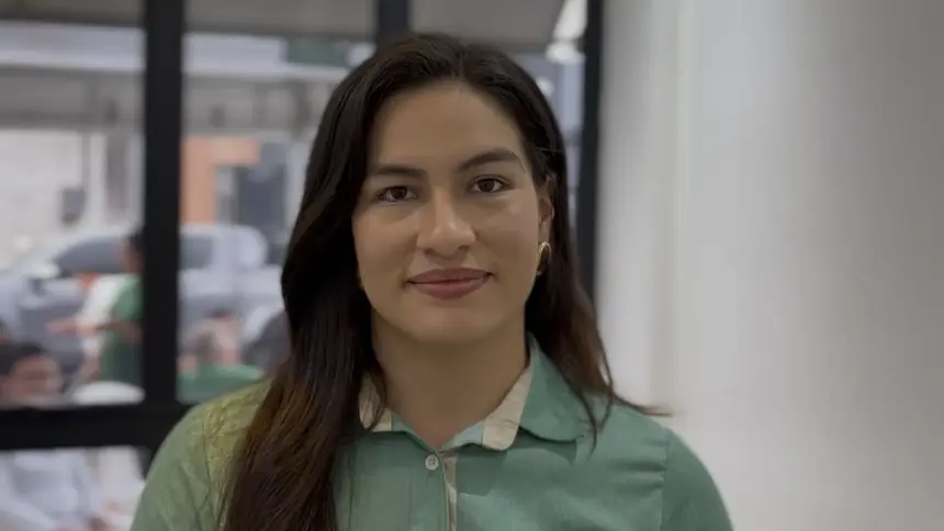 A estudante de Engenharia Florestal, Jamily Maia