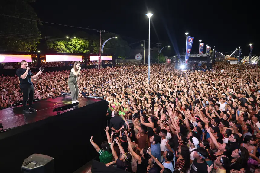 A dupla Jefferson & Suellen esteve entre as atrações do festival em Santarém