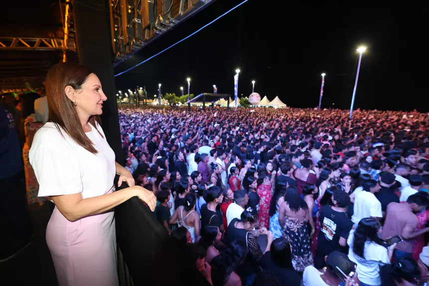 Governadora Hana Ghassan destacou os aspectos positivos do festival para a cidade