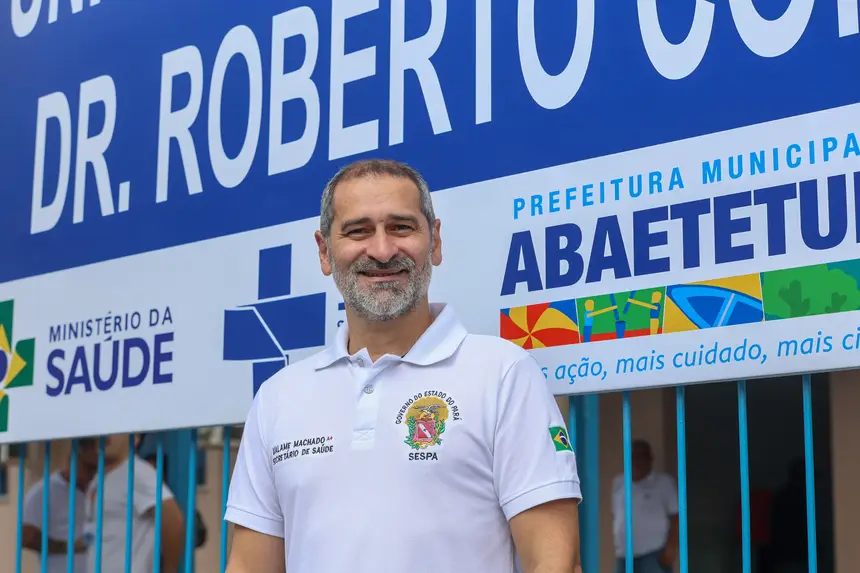 Ualame Machado, Secretário de Estado de Saúde Publica <div class='credito_fotos'>Foto: Bruno Cruz / Ag. Pará &nbsp;&nbsp;|&nbsp;&nbsp; <a href='/midias/2026/originais/20260505105004-GF00027014-F00518522.jpg' download><i class='fa-solid fa-download'></i> Download</a></div>