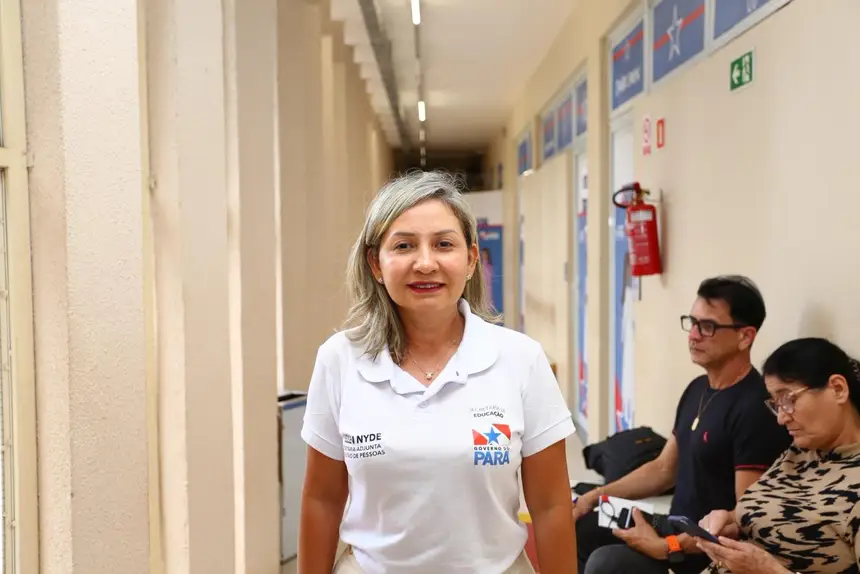 Hellen Nyde, secretária-adjunta de Gestão de Pessoas da Seduc