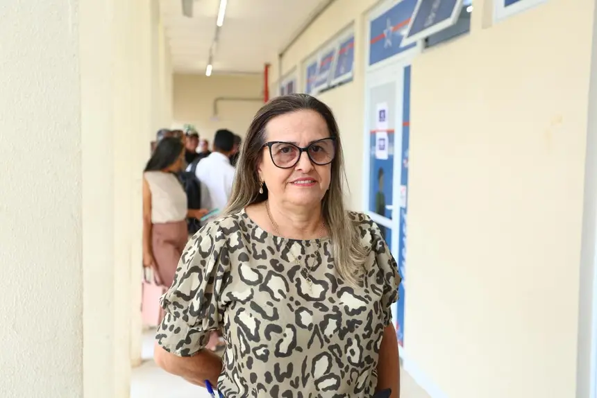 Dionilce Wolf, diretora da escola estadual professor Paulo Freire, em Marabá