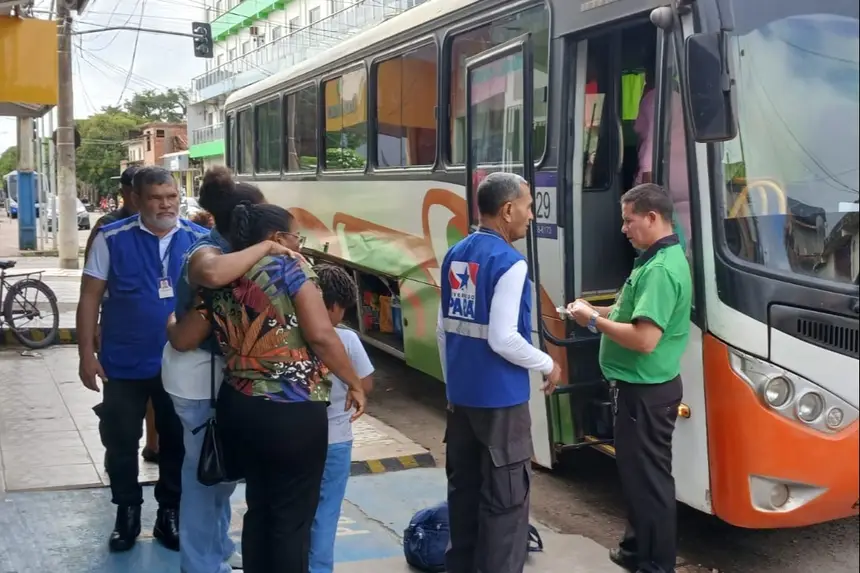 Fiscalização de veículo e documentação no município de Igarapé-Miri no nordeste estadual