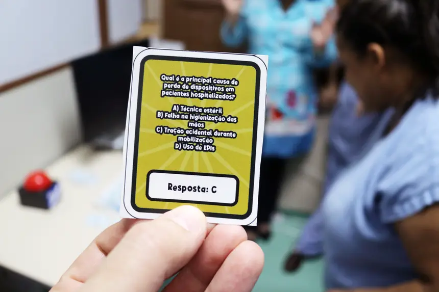 Estratégia ensina sobre a prática de segurança de forma lúdica