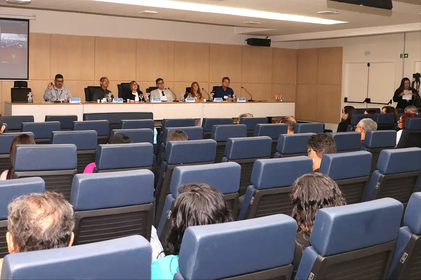 Encontro tem dois dias de realização, no auditório da Sespa, em Belém